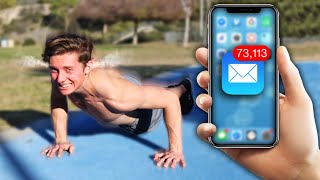 I Did 1 Pushup For Every Unread Email A Stranger Had (25,000+)