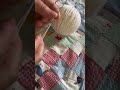 Quick Tied Quilt Method for Beginners #shorts