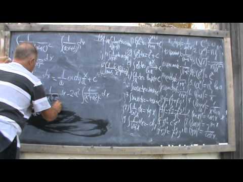 7. Bazele Matematicii: Lectia 46 - Metode de integrare 7/7