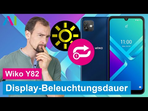 Wiko Y82 - Beleuchtungsdauer Display • 📱 • 🔆 • ⏱ • Anleitung | Tutorial
