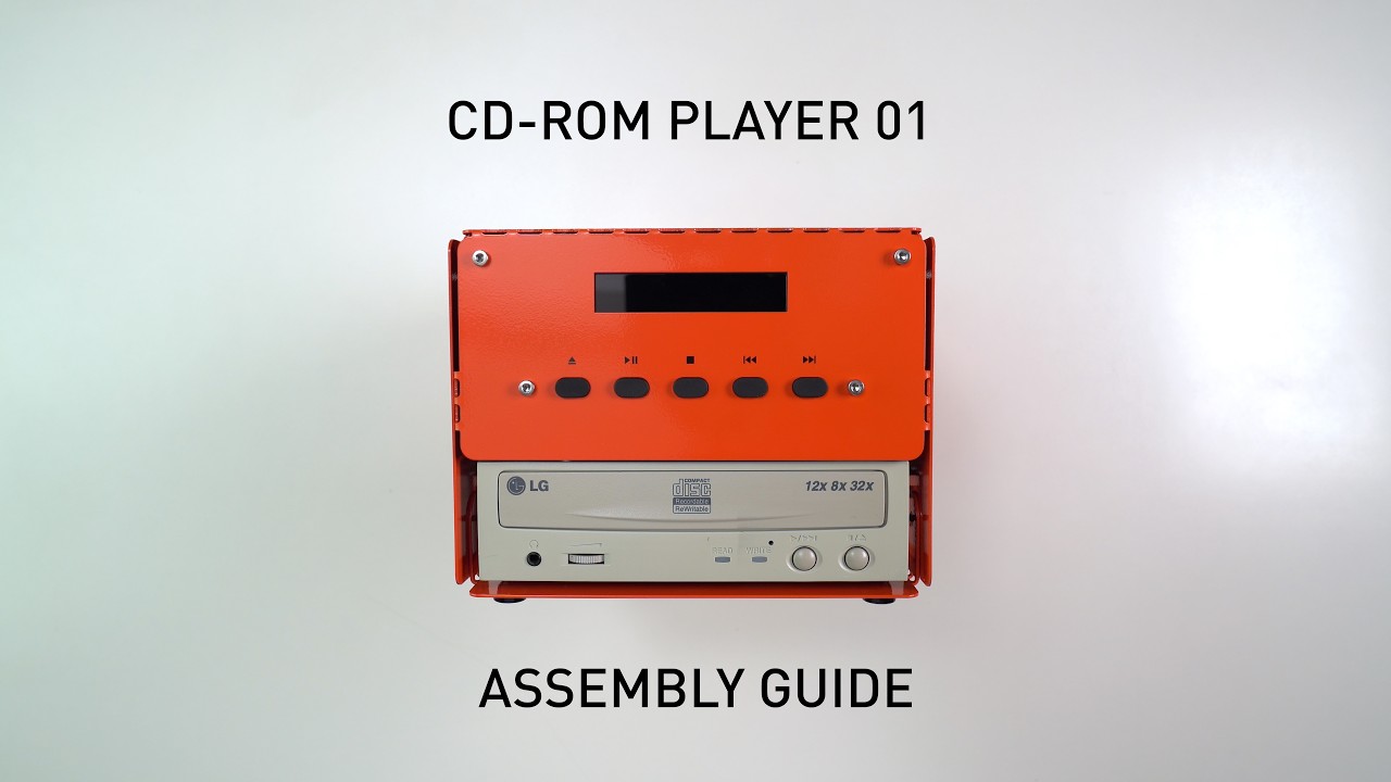 CD ROM PLAYER 01 ASSEMBLY INSTRUCTIONS - YouTube
