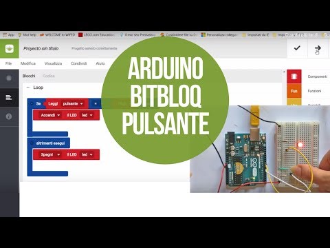 Bitbloq e Arduino: accendere un led con un pulsante #alternatIDE