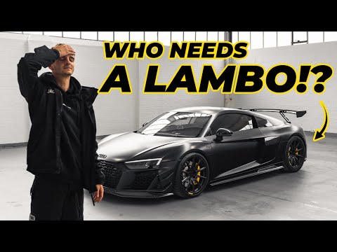 Der Audi R8 neu interpretiert: Einbau des GT-Spec-Bodykits #r8 #audi #r8gt