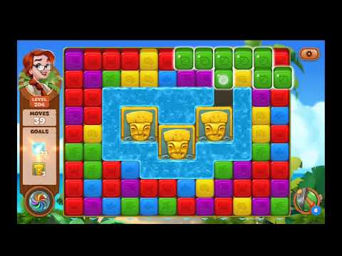 Lost Island Blast Adventure Level 204 NO BOOSTERS - A S GAMING