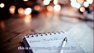 Grown-up Christmas List by Lea Salonga with lyrics