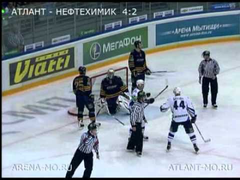 KHL 2010-2011: Atlant-Neftechimik 4:2 (03.11.2010)