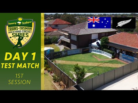 AUS v NZ - TEST MATCH, 1ST SESSION | 2019 TRANS-TASMAN BACKYARD SERIES
