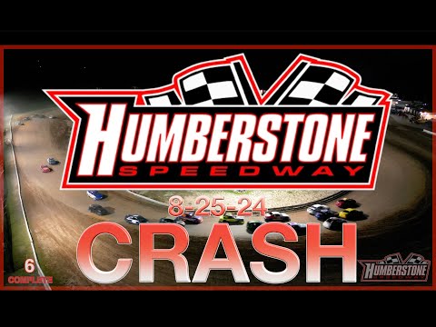 Humberstone Speedway 8-25-24 CRASH COMPILATION