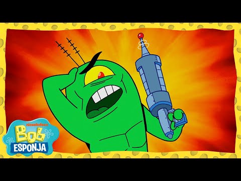 Capa de Plankton e Karen - O melhor casal da Fenda do Biquíni