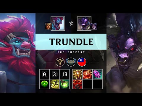 Trundle Support vs Alistar - TW Challenger Patch 25.15