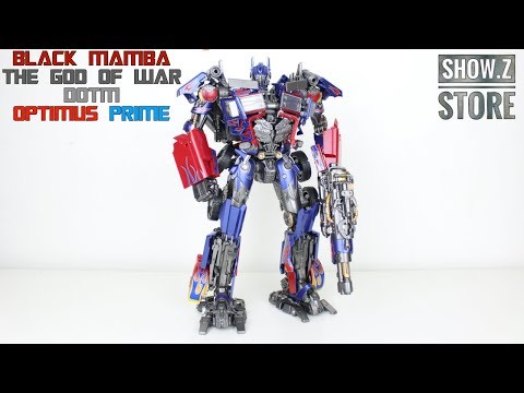 Black Mamba The God Of War DOTM Optimus Prime Review
