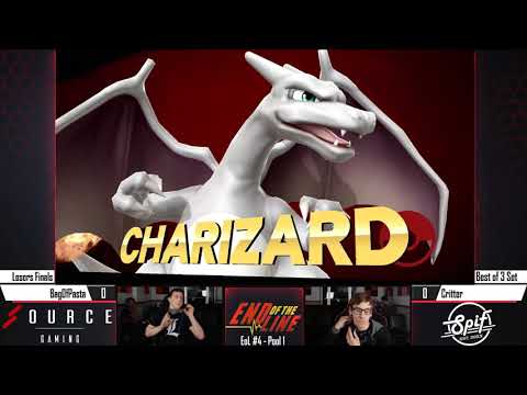 End of The Line 4 Pools - BagOfPasta (Charizard) Vs. Critter (Ike)