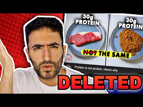 What I've Learned Protein Video DELETED (AND DEBUNKED)