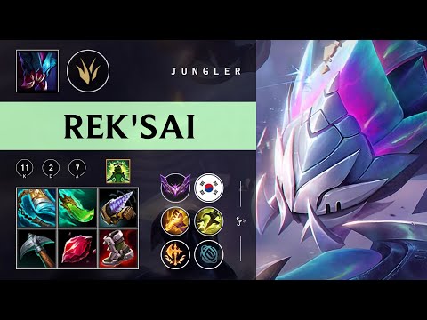 Rek'Sai Jungle vs Karthus - KR Master Patch 26.01