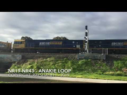 3XM4 - NR19-NR43 (PacNat Steel) Anakie Loop - Australian Trains by Raysha1811