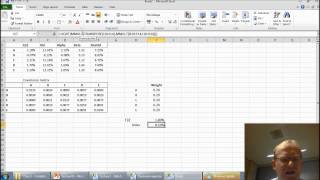 Optimal portfolios with Excel Solver