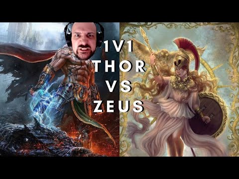 1v1 Thor vs Zeus | The Dreaded Athena Rush