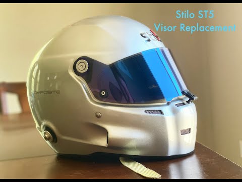Helmet Visor Replacement on a Stilo ST5
