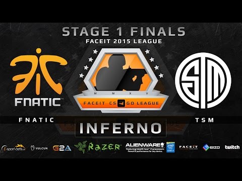 Fnatic vs TSM - Map 2 - Inferno (FACEIT 2015 League Stage 1 Finals)