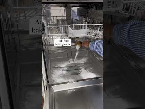 Deep cleaning your dishwasher once a week prevents nasty bacteria 🦠 and keep dishes sparkling ✨😍