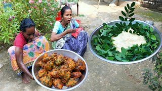 Healthy Moringa / Drumstick Leaves Pakoda Recipe