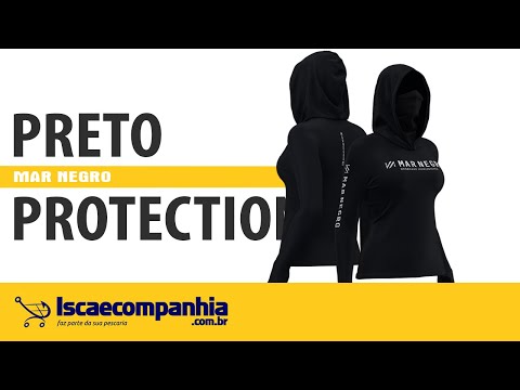 Vídeo Camiseta Feminina Mar Negro 49440 X Protection 360 - Preto