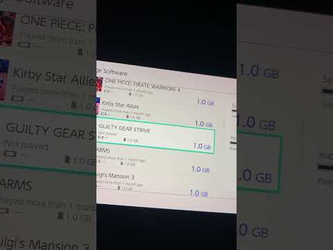 Tamaño de archivo estimado de Guilty Gear Strive para Switch revelado