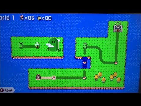 Super Mario Maker 2: Super Mike World World 1