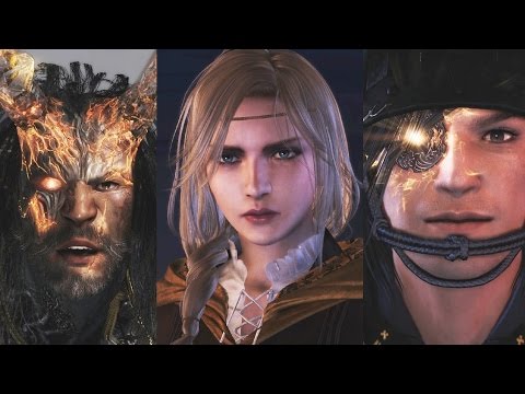 Nioh Dragon of the North DLC: All Bosses / All Boss Fights (1080p 60fps)