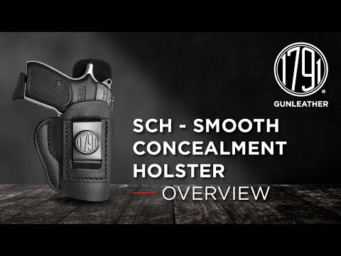 SCH - Smooth Concealment Holster from 1791 Gunleather