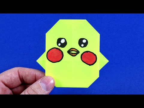 Как сделать Утю из бумаги 🐤 Утя лалафанфан из тик тока своими руками