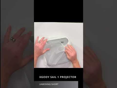 XGODY SAIL 1 PROJECTOR UNBOXING NEW 2023 #shorts