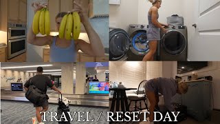 DIML VLOG: Traveling home + resetting for the week!
