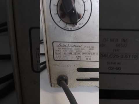 Lester 36 volt golf cart charger model 09611 for sale