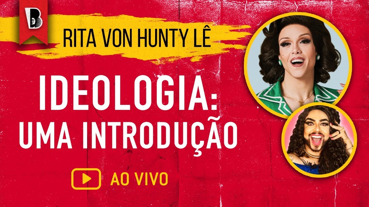 Rita Von Hunty lê IDEOLOGIA, de Terry Eagleton