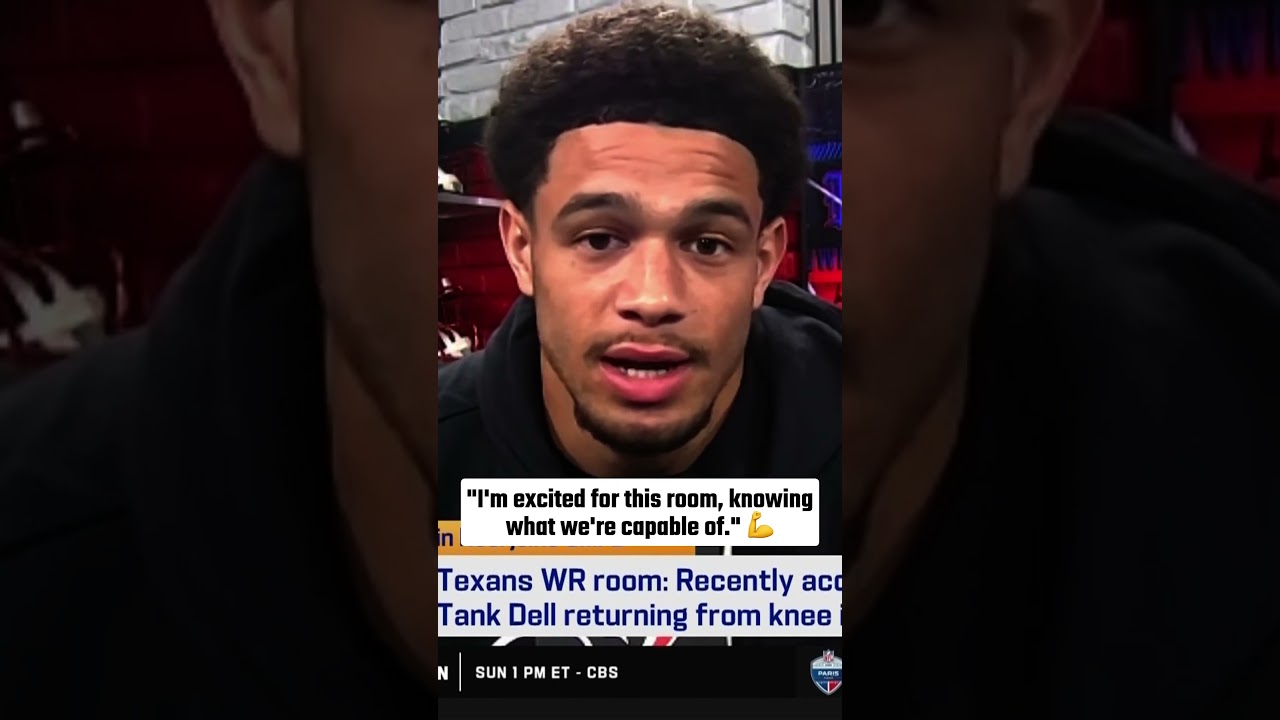 Video thumbnail for Jaylin Noel on the Texans' WR room 🙌