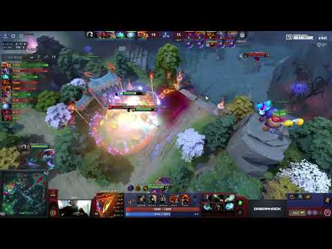 WTF crazy teamfight OG vs LIQUID