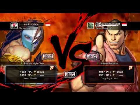 USF4 Match: Serpentina_ (Vega) vs Sweet Martabak (Dan)