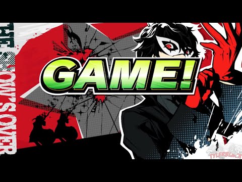 Super Smash Bros. Ultimate - Joker Final Smash (All-Out Attack) Victory Screens on Robin