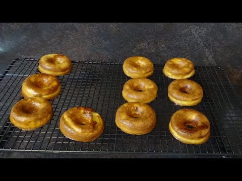 Apfelküchle aus dem Backofen fettfrei gebacken