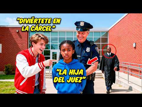 Abusador Hace Que Su Padre Policía Arreste A Chica Nueva — Sin Saber Que Es Hija De Un Juez