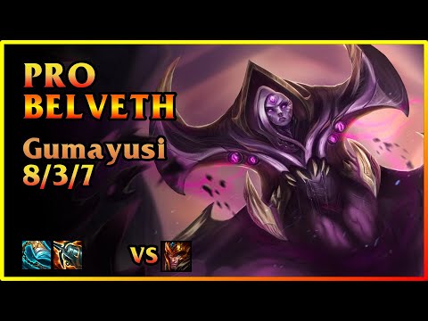 PRO Belveth T1 [Gumayusi/T1 Gumayusi] | KDA 8/3/7 ADC KR