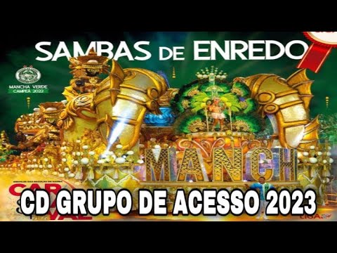 CD Sambas de Enredo 2023 - São Paulo Grupo de ACESSO (VERSÃO OFICIAL)
