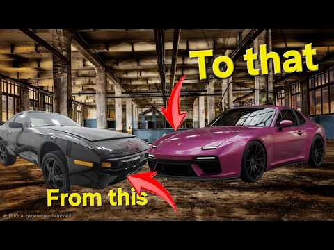 START of the TRANSFORMATION of my PORSCHE 944