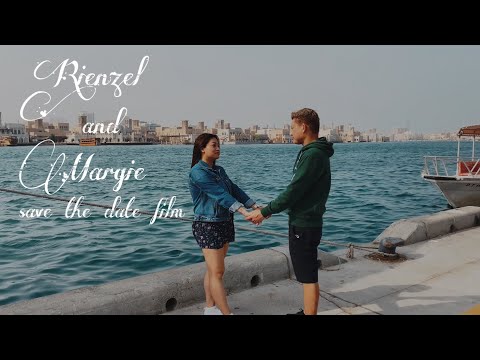 Rienzel and Margie | DUBAI Save the date by YVLOG TV