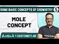 SOME BASIC CONCEPTS OF CHEMISTRY 05 Mole Concept Chemistry PUC 1 KCET NEET JEE