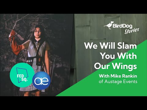 Mike Rankin of Austage Events at Fed Square