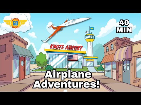 Let's See New York ✈️ Planes & Fun Facts For Kids | Let’s Go See - Kingdom Kids Zone, Little Learners - Let's Go See