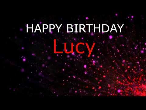 It's Lucy's Birthday HOORAY! Better Birthday Song.