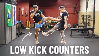 Unlocking Muay Thai Defense: 3 Effective Low Kick Counters